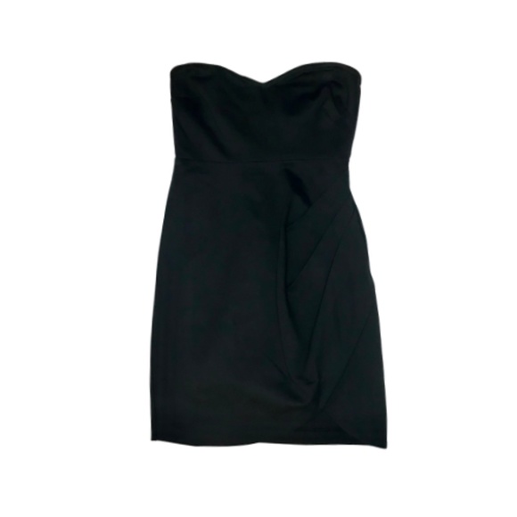 NWT Love by Design Strapless Side Ruched Dress L - Picture 3 of 5